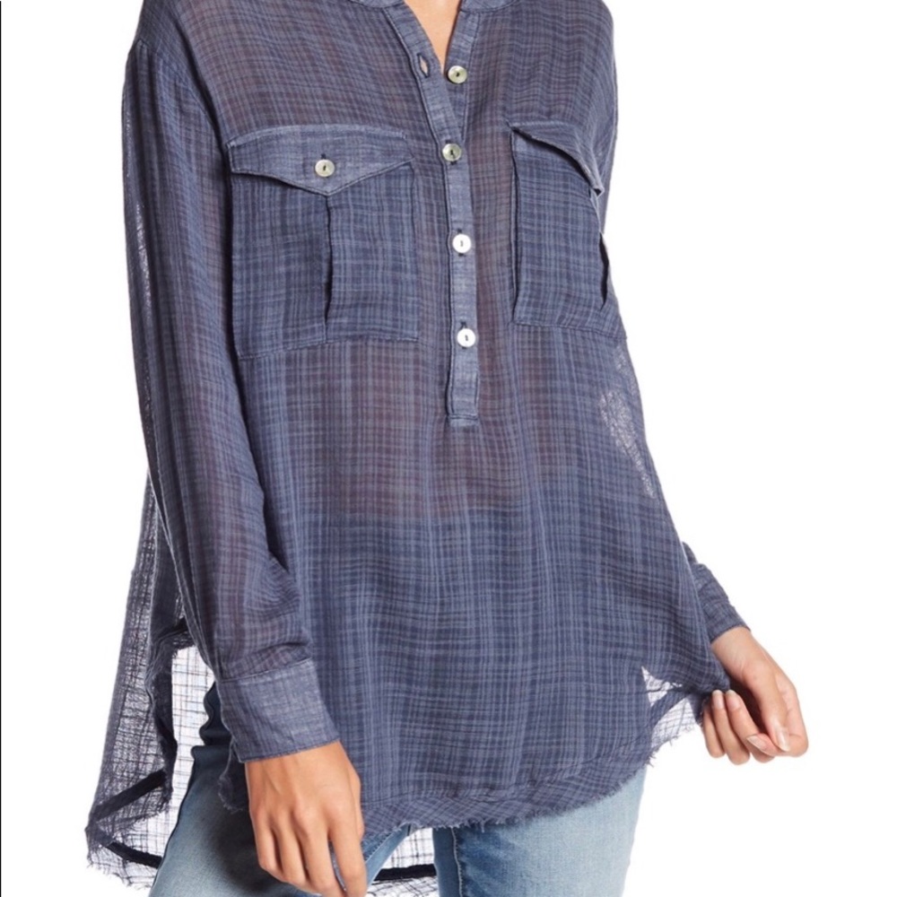 NWOT Free People “Talk to Me” Top